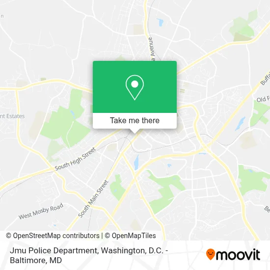 Jmu Police Department map