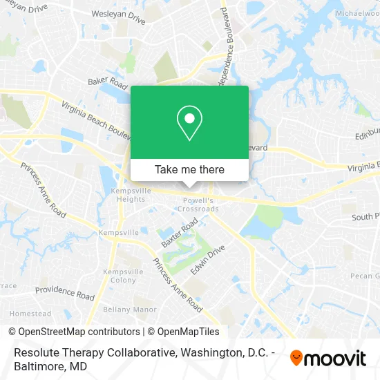 Resolute Therapy Collaborative map