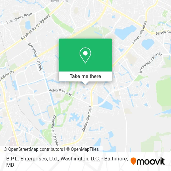 B.P.L. Enterprises, Ltd. map