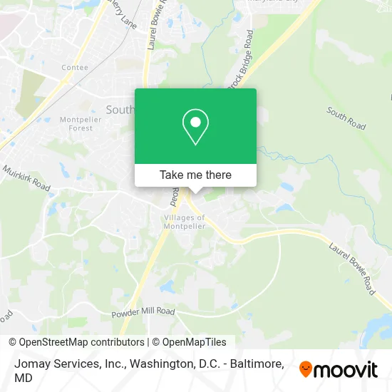 Jomay Services, Inc. map