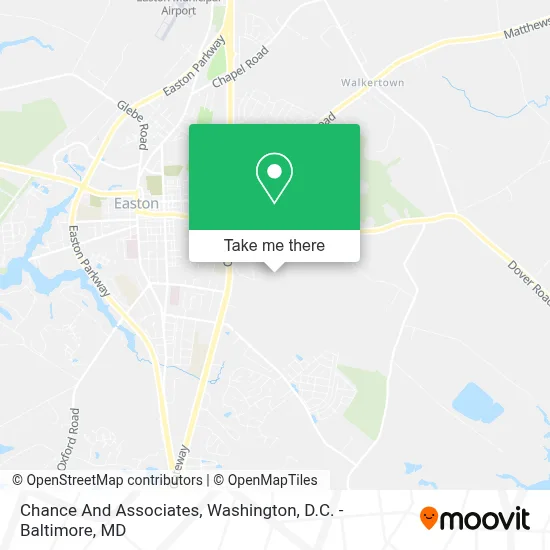 Chance And Associates map