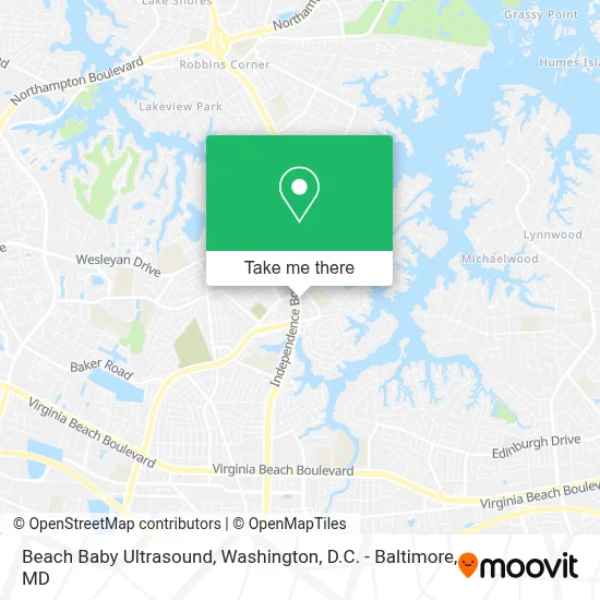 Beach Baby Ultrasound map