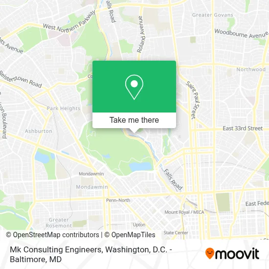 Mk Consulting Engineers map
