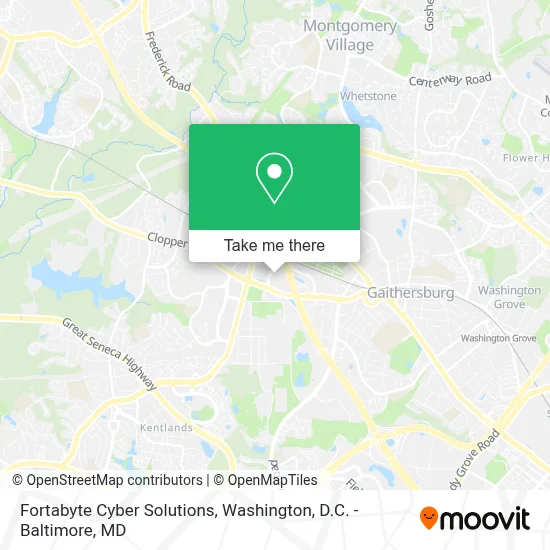 Fortabyte Cyber Solutions map