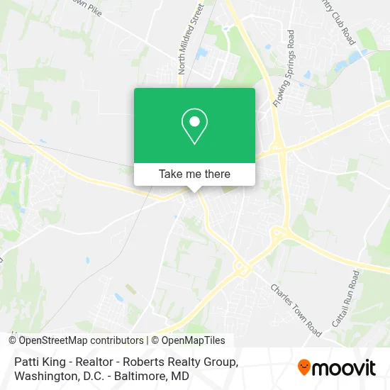 Patti King - Realtor - Roberts Realty Group map