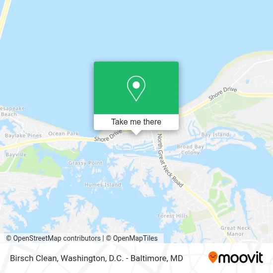 Birsch Clean map