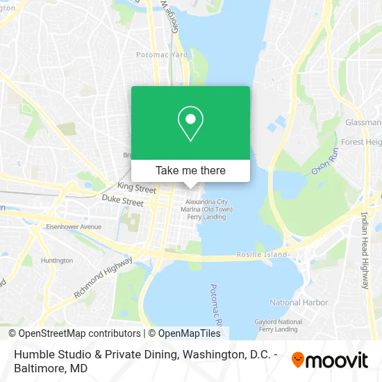 Humble Studio & Private Dining map