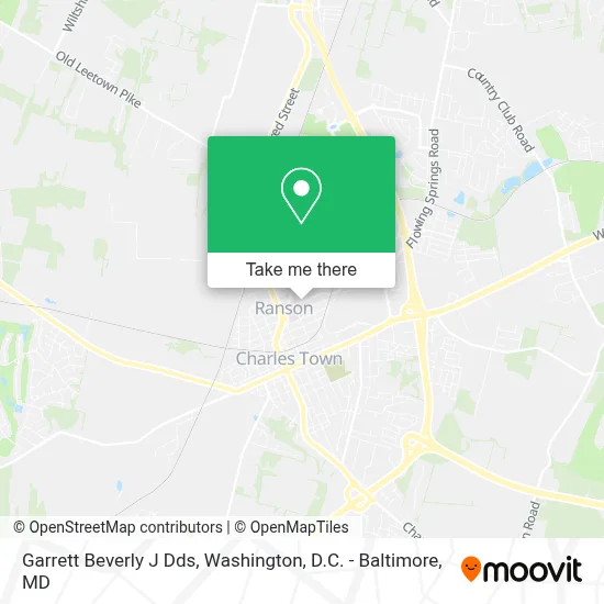Garrett Beverly J Dds map