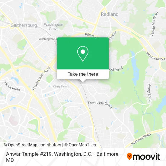 Anwar Temple #219 map