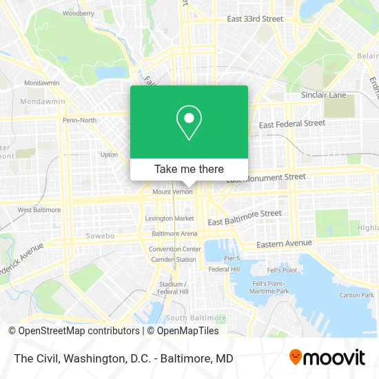 The Civil map