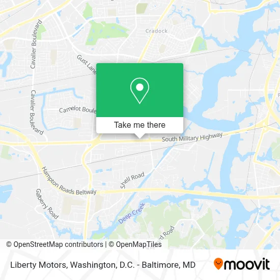 Liberty Motors map