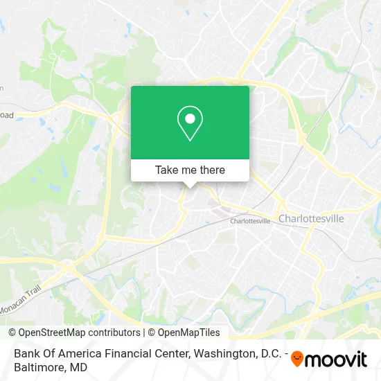 Bank Of America Financial Center map