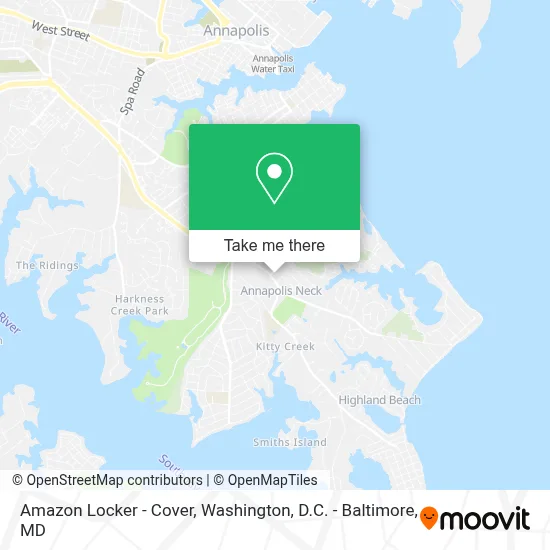 Amazon Locker - Cover map