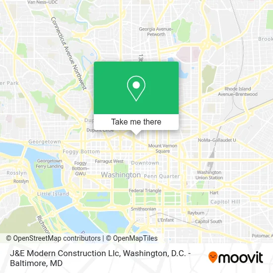 J&E Modern Construction Llc map