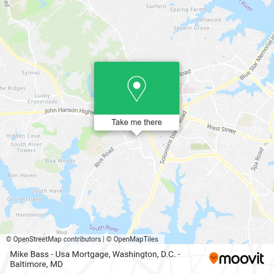 Mike Bass - Usa Mortgage map