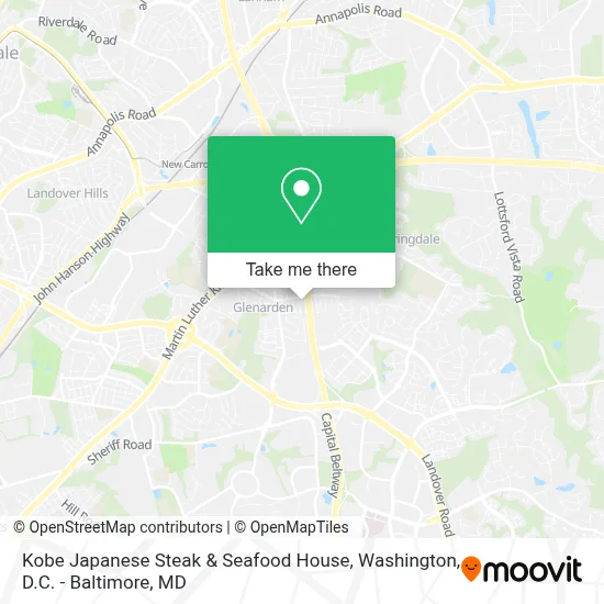 Kobe Japanese Steak & Seafood House map
