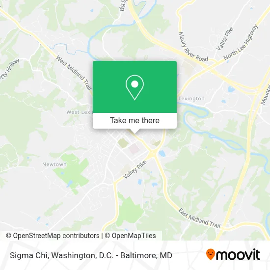 Sigma Chi map