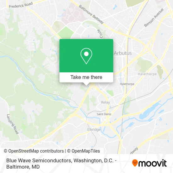 Blue Wave Semiconductors map