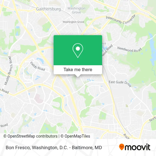 Bon Fresco map
