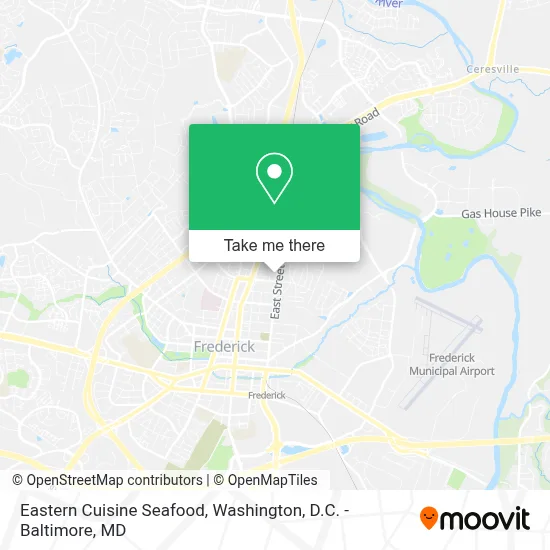 Eastern Cuisine Seafood map