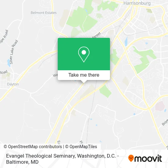 Evangel Theological Seminary map