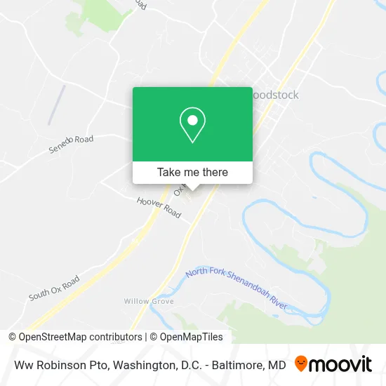 Ww Robinson Pto map