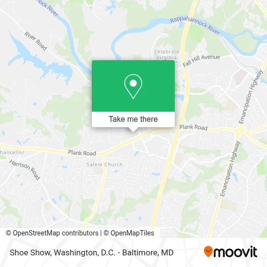Shoe Show map