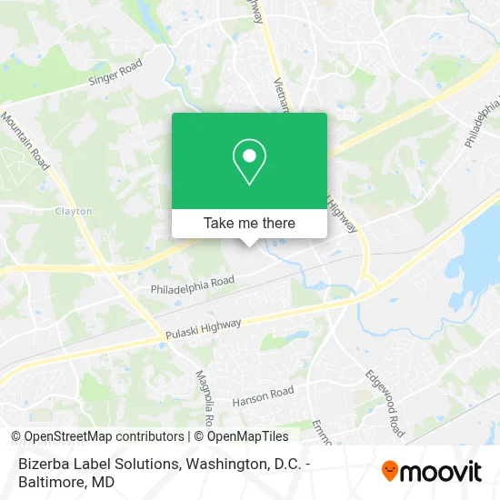 Bizerba Label Solutions map