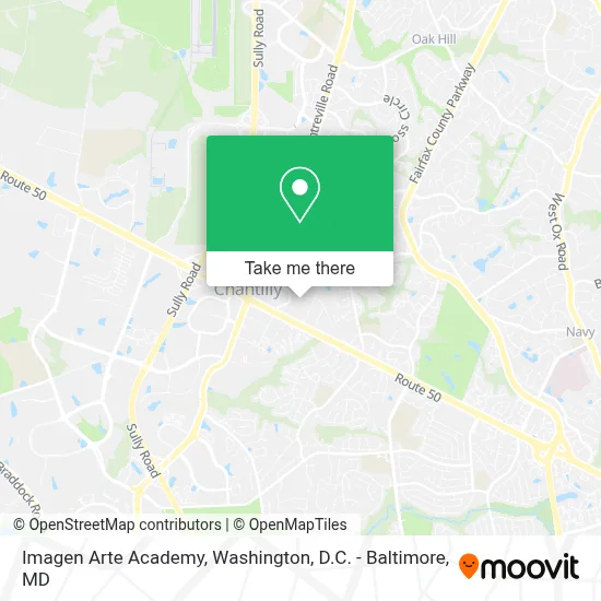 Imagen Arte Academy map
