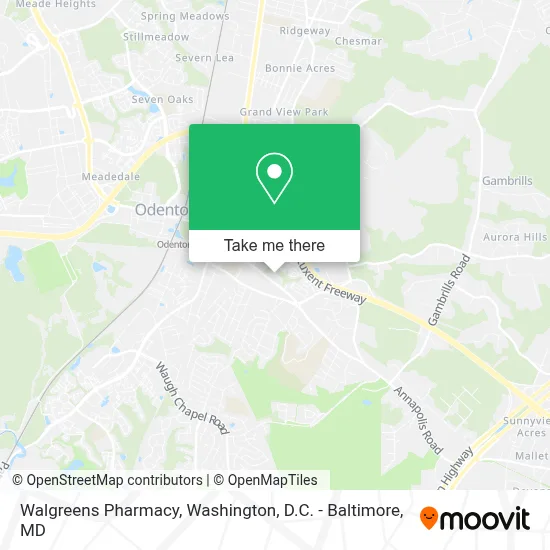 Walgreens Pharmacy map