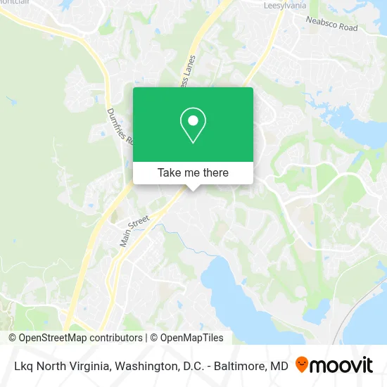 Lkq North Virginia map