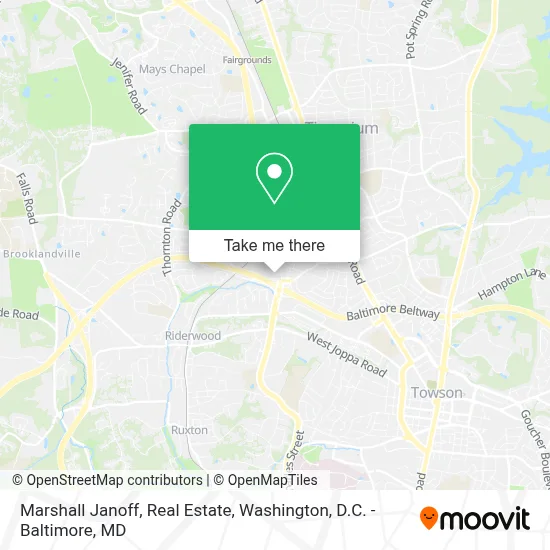 Marshall Janoff, Real Estate map