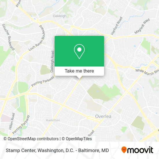 Stamp Center map