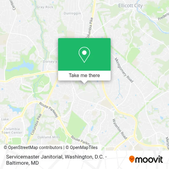 Servicemaster Janitorial map