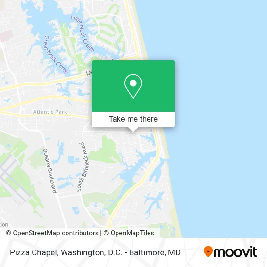 Pizza Chapel map