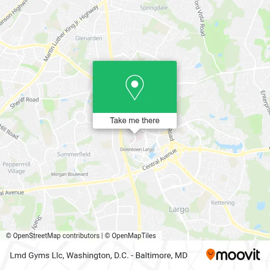 Lmd Gyms Llc map