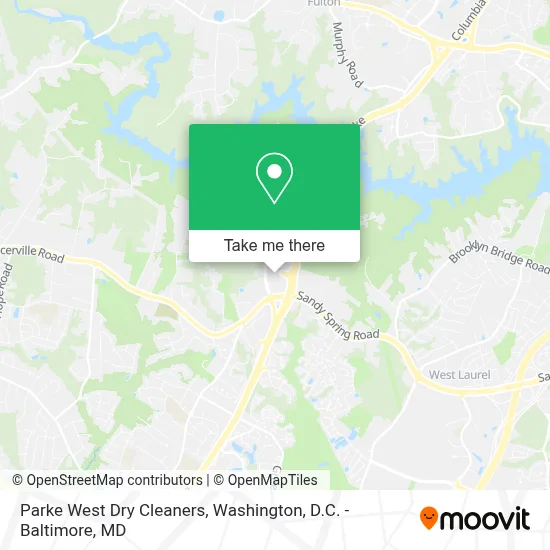 Parke West Dry Cleaners map