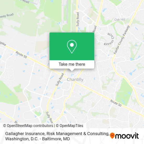 Gallagher Insurance, Risk Management & Consulting map