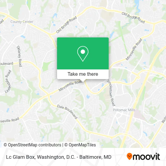 Lc Glam Box map