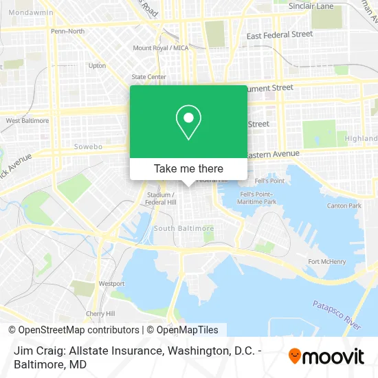 Jim Craig: Allstate Insurance map