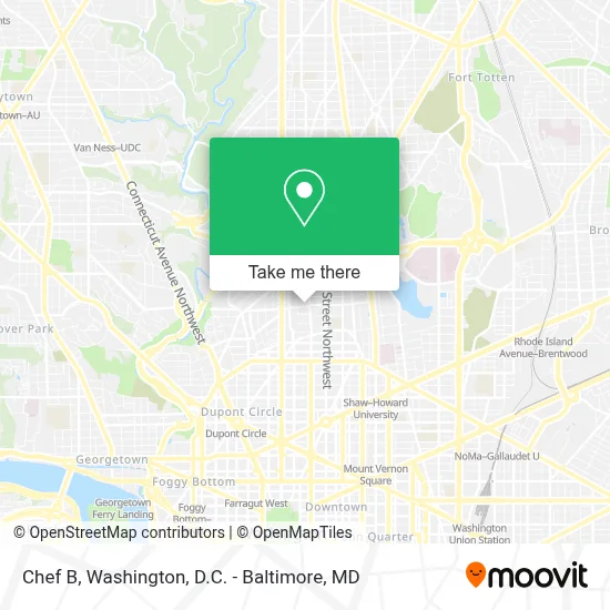 Chef B map
