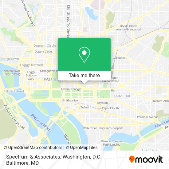 Spectrum & Associates map