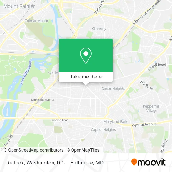 Redbox map