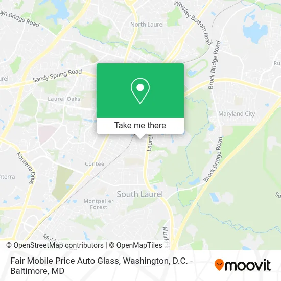 Fair Mobile Price Auto Glass map