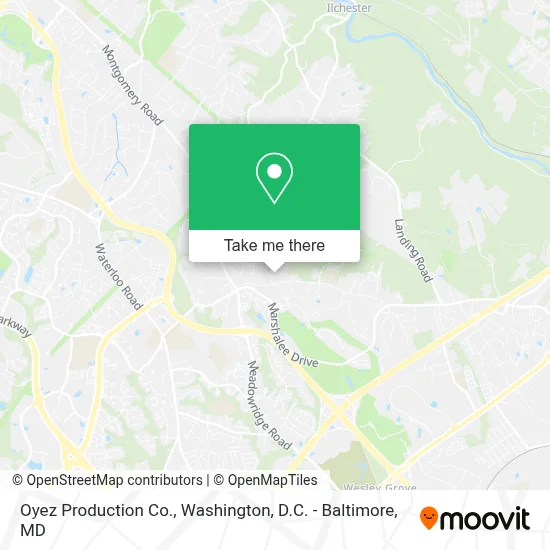 Oyez Production Co. map
