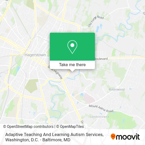 Adaptive Teaching And Learning Autism Services map