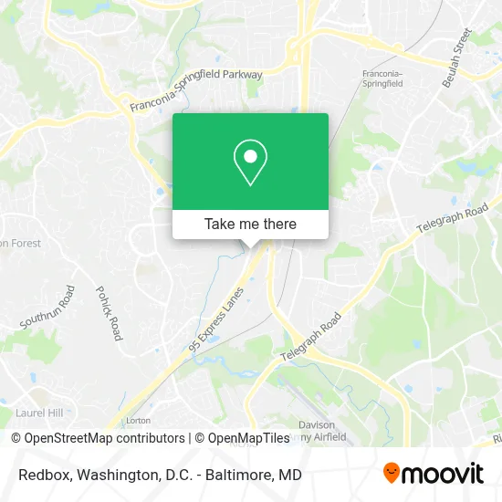 Redbox map