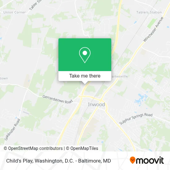 Child's Play map