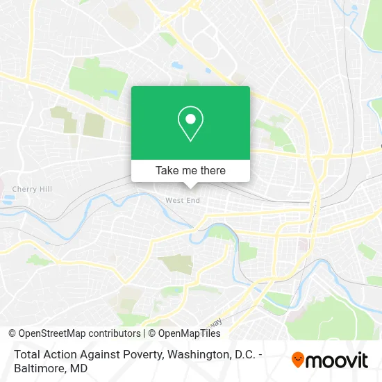 Total Action Against Poverty map