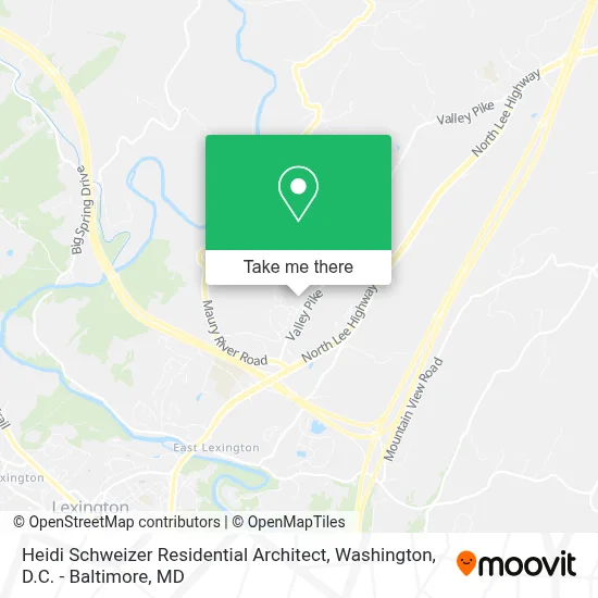 Heidi Schweizer Residential Architect map